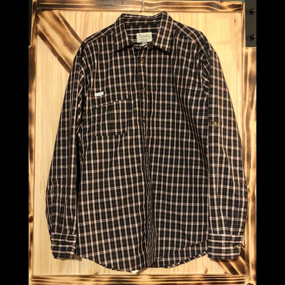 Cabelas Button Up Black XL